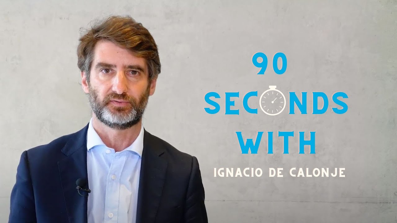 90 Seconds with Ignacio de Calonje - YouTube