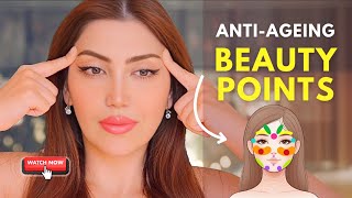 10-Minute Face Acupressure Beauty Points for Natural Glow & Relaxation ✨️🤩