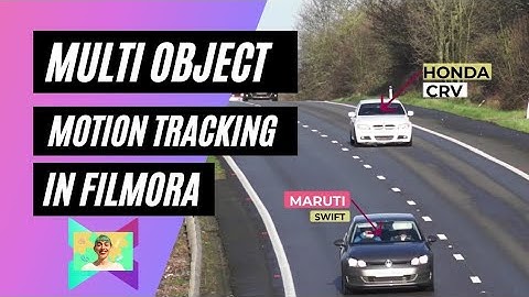 Wondershare Filmora X | Multi Object Motion Tracking in Filmora X | How to do Motion Tracking |
