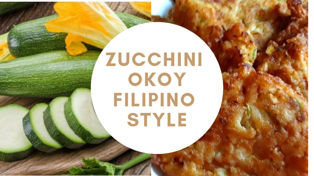 zucchini okoy recipe filipino style YouTube