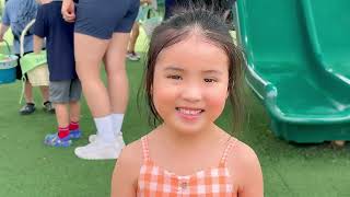 Teigan's Easter Egg Hunt at Her School🏫🐰🐣👧#easter #Preschoolfun #Familychannel #Funforkids #teigan