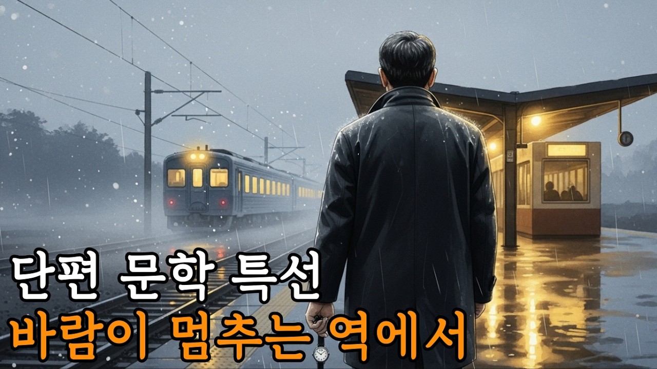 열차가 떠난 뒤에도, 마음은 남아 있었다 | 바람이 멈추던 역에서