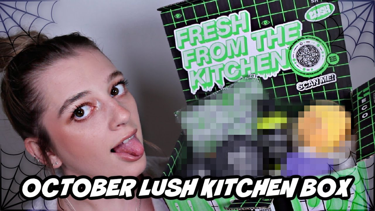LUSH KITCHEN OCTOBER SUBSCRIPTION BOX 2021 • Melody Collis YouTube