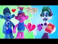 Trolls 3 velvet and veneer  diy trolls band together animation