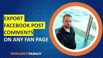How To Export Facebook / Instagram Page Comments Tutorial