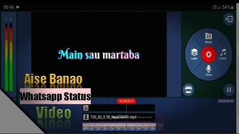 How to Make Trending WhatsApp Status video in Kinemaster | Text Light Status 2019 |