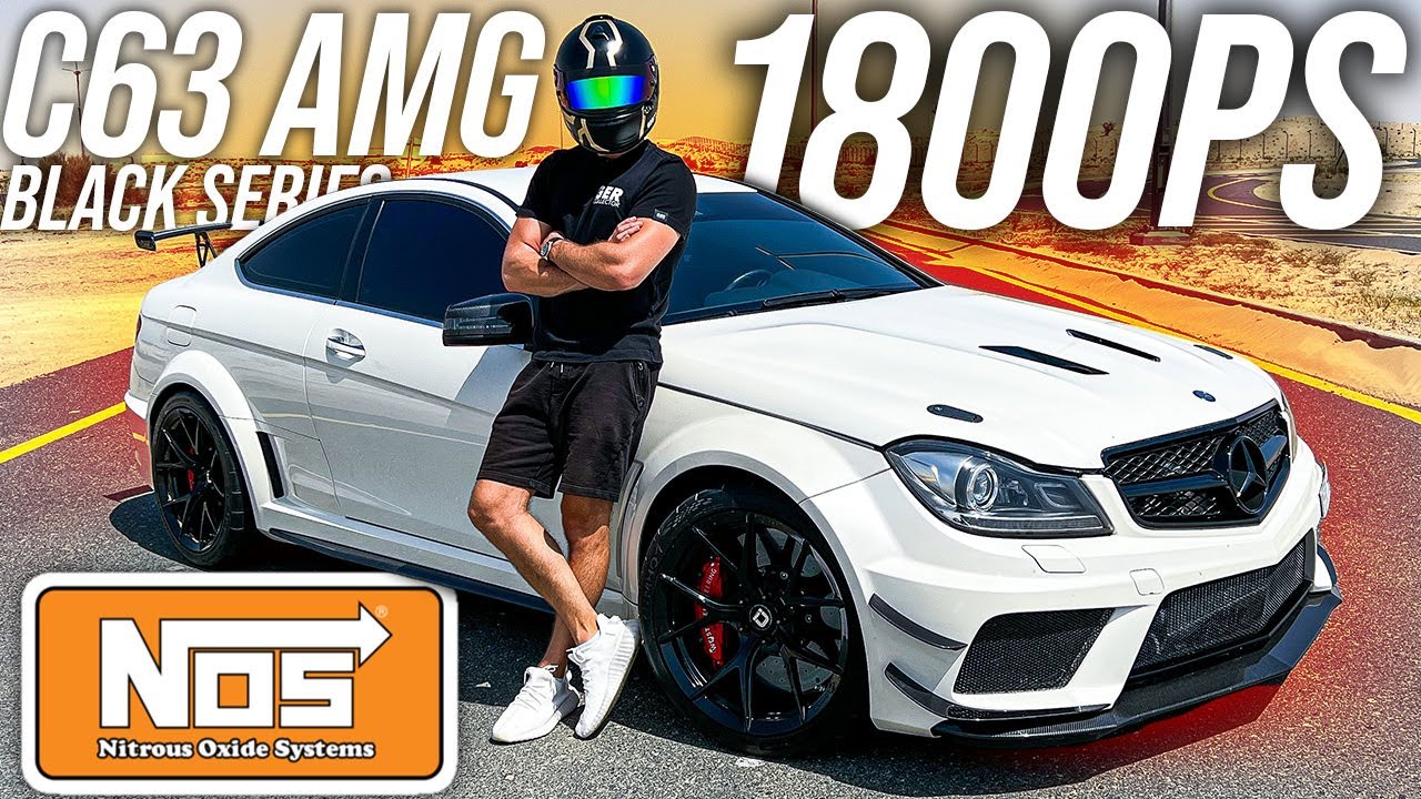 1800PS C63 AMG BLACK SERIES | Brutales Monster mit NOS Einspritzung 🔥