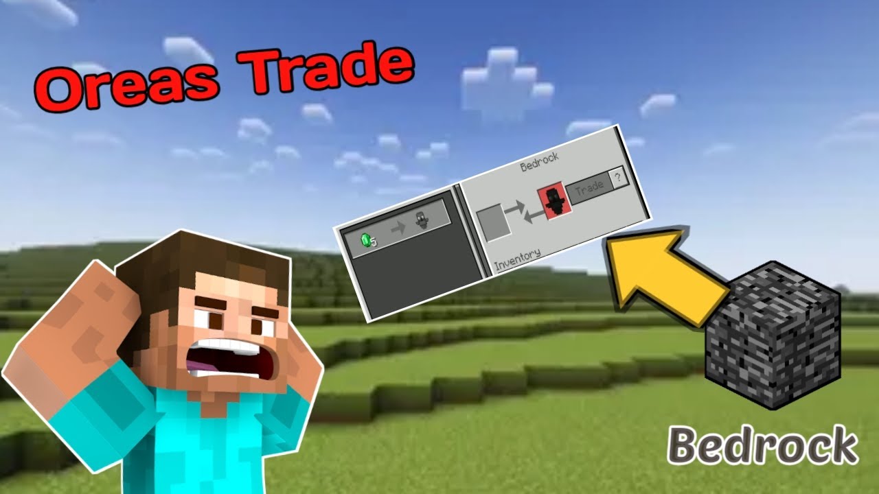 Minecraft But Blocks Trade Op ItemsMinecraft Op Items Trading Blocks YouTube