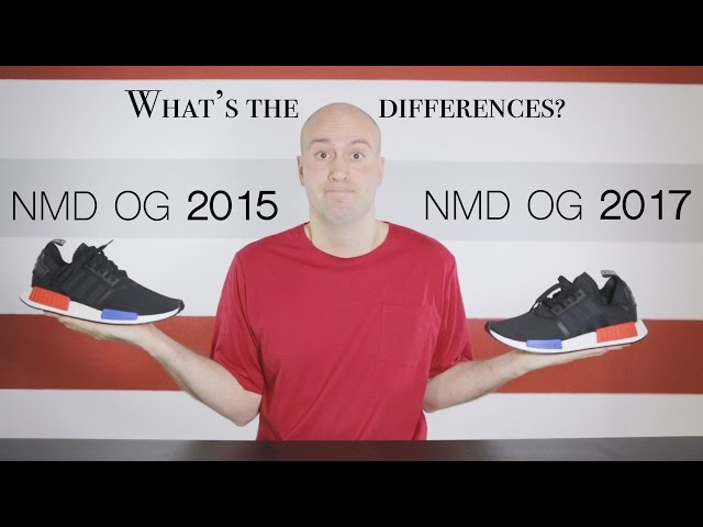 Adidas NMD R1 OG Comparison 2015 \u0026 2017 - On feet - Mr Stoltz 2017 - YouTube