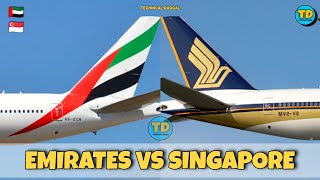 Emirates Airlines Vs Singapore Airlines Comparison 2021!