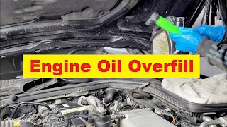 What to Do If You Overfill Engine Oil in Your Car