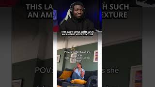 What a beautiful voice texture