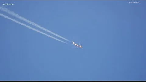 Those long, thin clouds you see behind planes are contrails – not ‘chemtrails’
