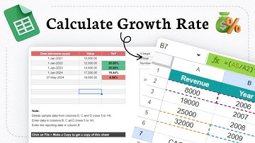 How to Calculate CAGR in Google Sheets (financial calculation)