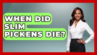 When Did Slim Pickens Die? - I'm a 60s Baby