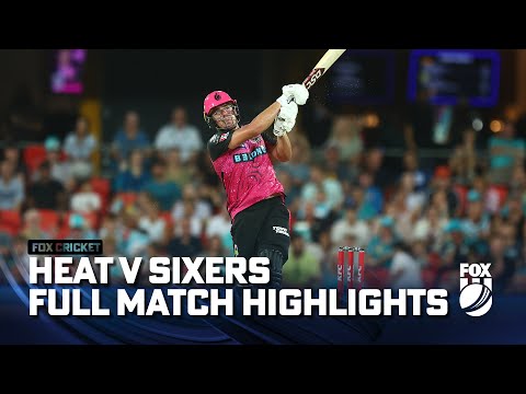 Brisbane Heat vs. Sydney Sixers - - Full Match Highlights 20/01/2024 | Fox Cricket