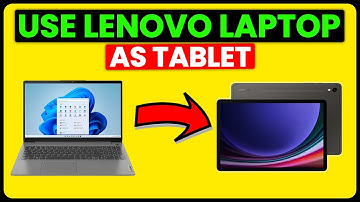 How To Use Lenovo Laptop As Tablet (How To Turn/Swap Lenovo Laptop Into Tablet Mode)