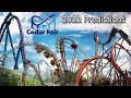 What Will Each Cedar Fair Park Get In 2022? | Cedar Fair 2022 Coaster Predictions
