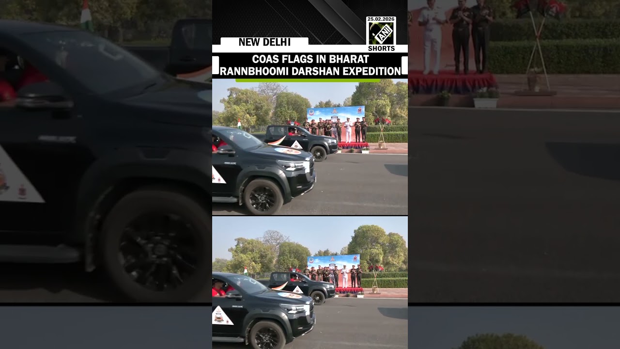 COAS General Upendra Dwivedi flags in Bharat Rannbhoomi Darshan at National War Memorial New Delhi