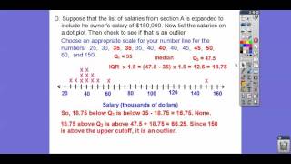 Data Distributions with Dot Plot and Outliers - Module 9.2