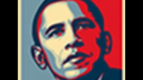 Photoshop Tutorial: How to Make Obama