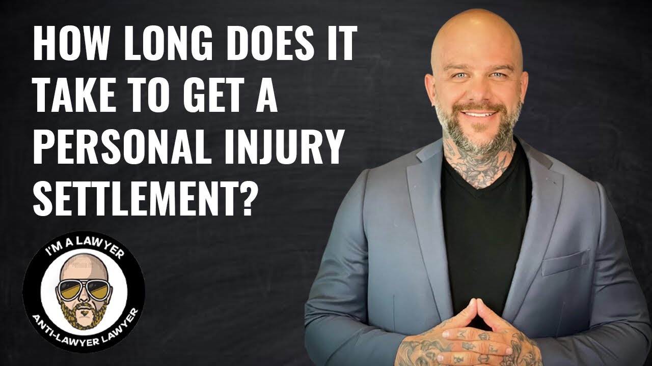 How long does it take to get a personal injury settlement? - YouTube