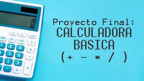 Proyecto Final: Calculadora Basica con ATMEGA328P