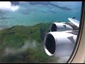 Singapore Airlines Airbus A380 - amazing take off in Auckland on our way to Singapore