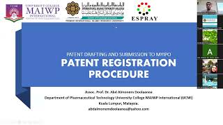 RMC IIUM: Training of Trainer (TOT) : Patent Drafting and Submission To MyIPO (PART 1)