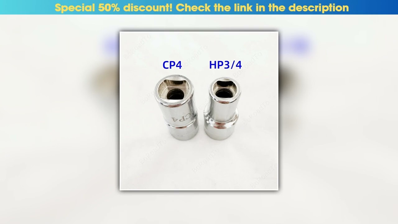 Top Oil Pump Relief Valve Return Valve Pressure Relief Valve Sleeve Removal Repair Tool for Bosch C