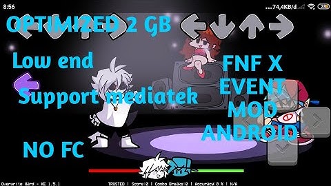 FNF mod X event official port optimized android low end