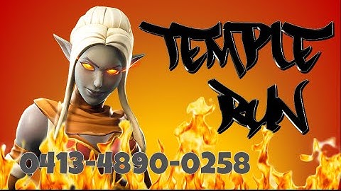 **NEW** Zone Wars Creative Map! | Temple Run