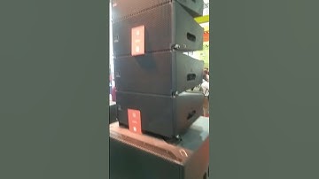 Jbl Active Line Array setup #shorts