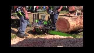 Extreme V8 Chainsaw Green Machine
