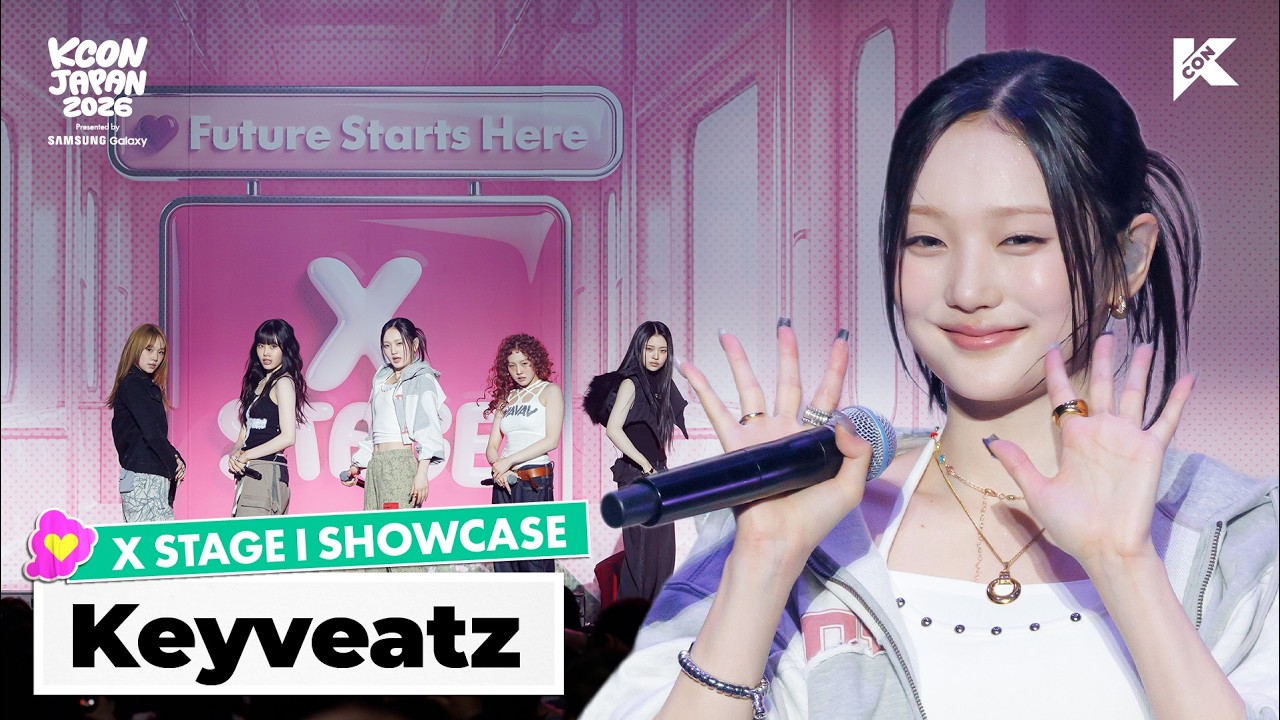K-POP・アジア y ⭐X STAGE I SHOWCASE I Keyveatz | KCON JAPAN 2026 - YouTube