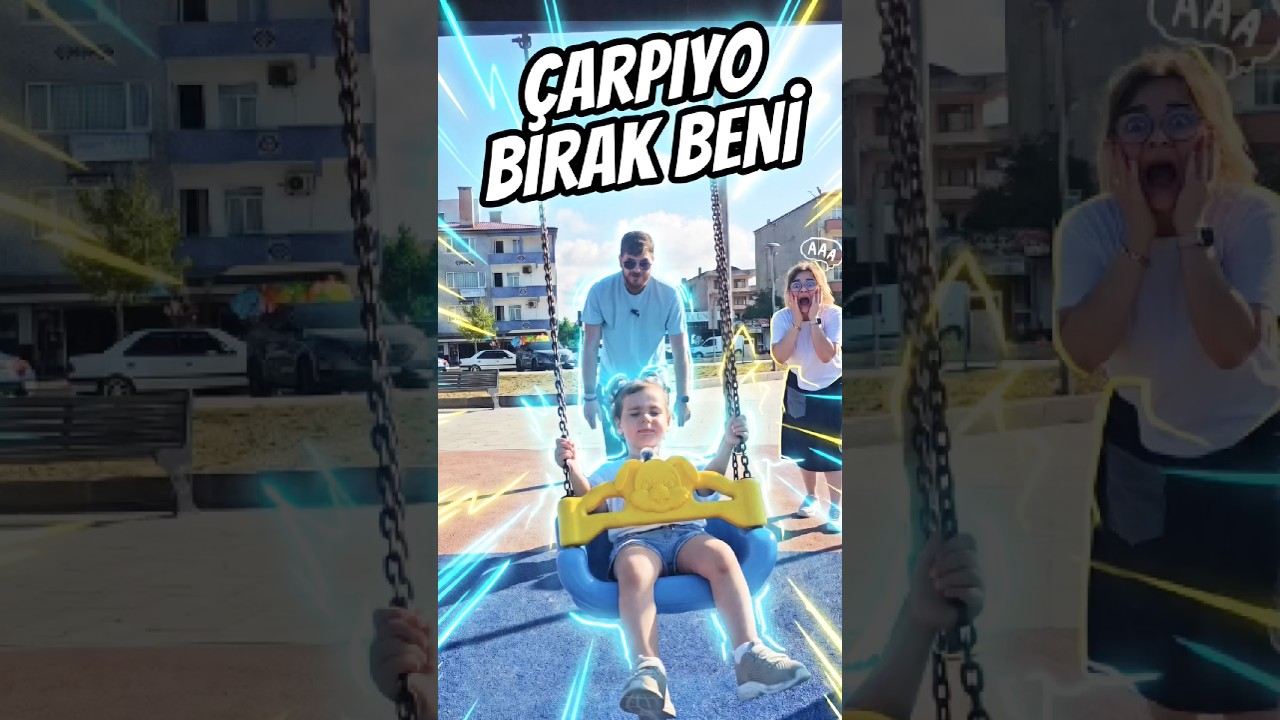 Babasının Şakasına Minik Kızın Efsane Tepkisi! 🤣 (Alevli Editli) #shorts #komik
