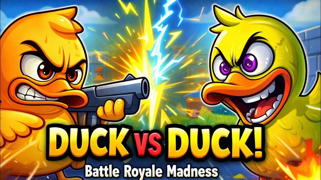 🦆 Duck Battle Royale 😂 Most Fun Shooting Game Ever!