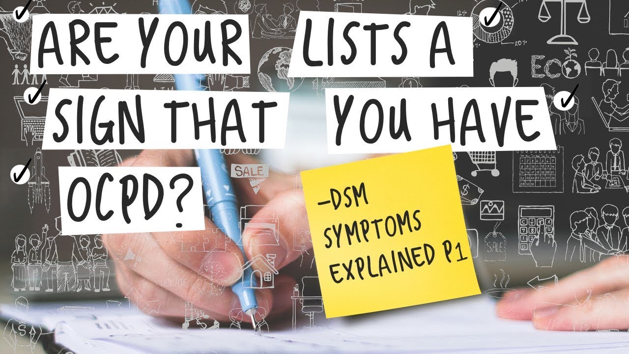 Your lists & list-making habits are making you less productive - Learn how to fix this OCPD symptom!