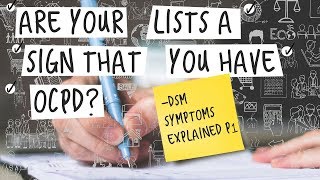 Your lists & list-making habits are making you less productive - Learn how to fix this OCPD symptom!