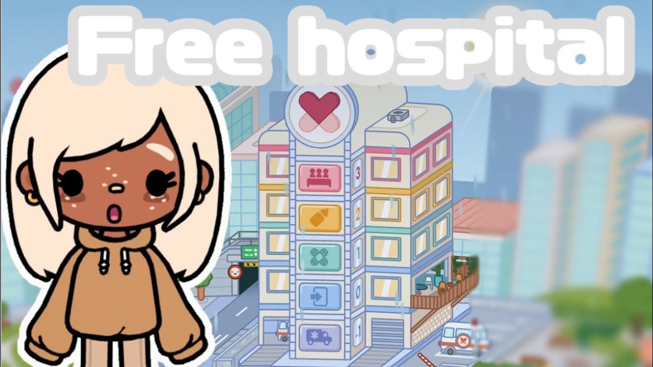 Free  hospital |let’s explore 🤍🌸🍇🍓🥐🍒🌷🍡🍜🥣