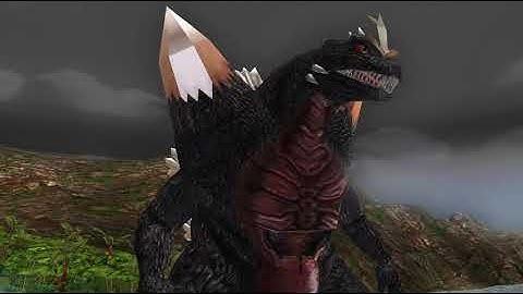 Godzilla Unleashed Overhaul - Krystalak vs. SpaceGodzilla