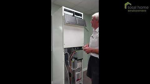 Genvex Combi 185 - cleaning or changing the filters