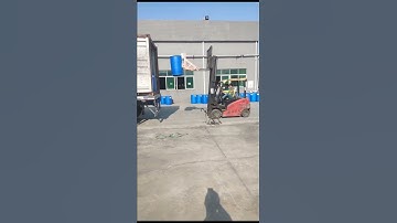 2 containers of water based acrylic glue loading, used in BOPP tape jumbo roll coating.