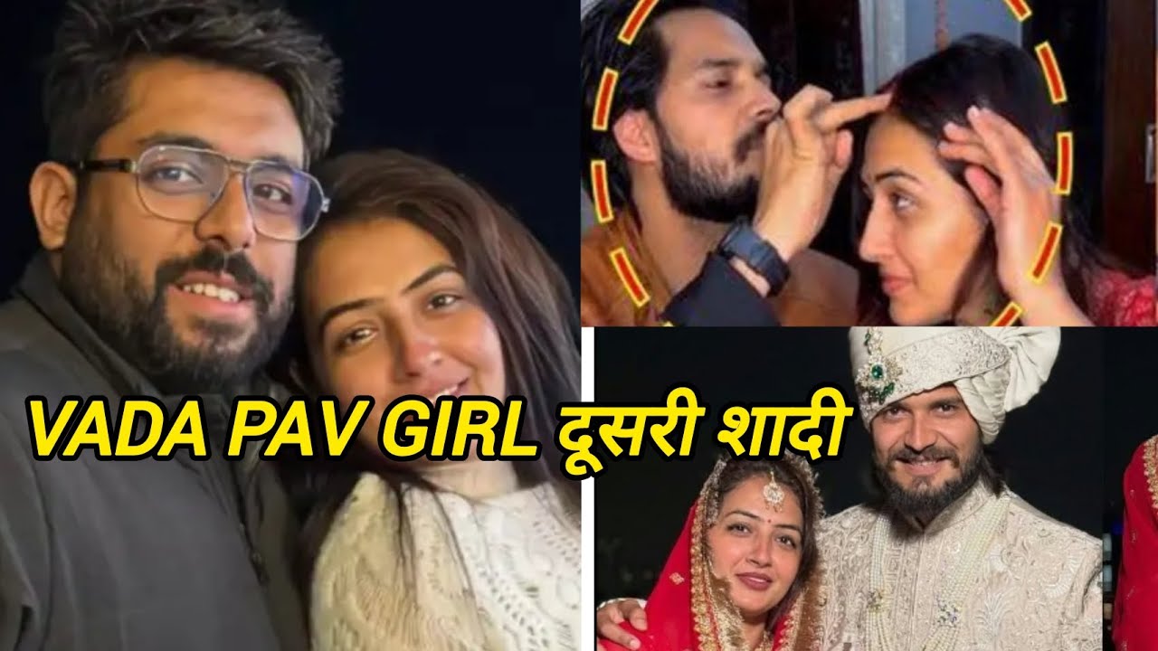 Vada Pav Girl's दूसरी शादी Cheat On Husband ||Chandrika Dixit Husband Fight💔Viral Fight 