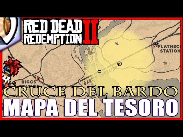 ➡️【 Guía del mapa del tesoro de Red Dead Online Bard's Crossing 】2023