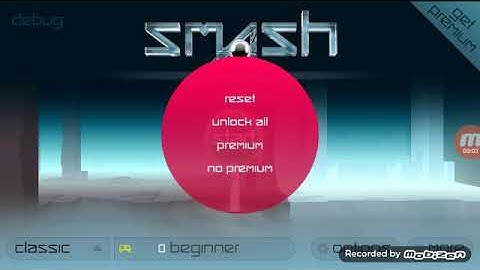Smash Hit Custom Stages Mod Touch Debug Menu