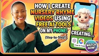 How I Create Nursery Rhyme Videos Using Free AI Tools On My Phone. screenshot 4