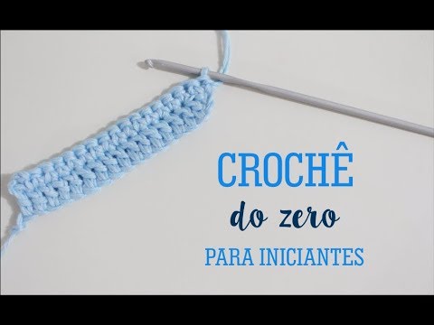 Vídeo: Como Fazer Um único Crochê