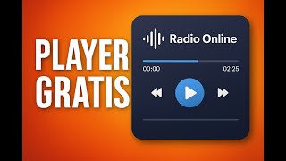 🔴Player Web Gratis Para Radio ✅Player Gratis Para Poner En Una Web De Radio 👈👈