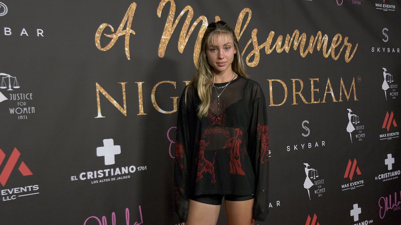 Charly Jordan "A Midsummer Night's Dream" Red Carpet Fashion Event